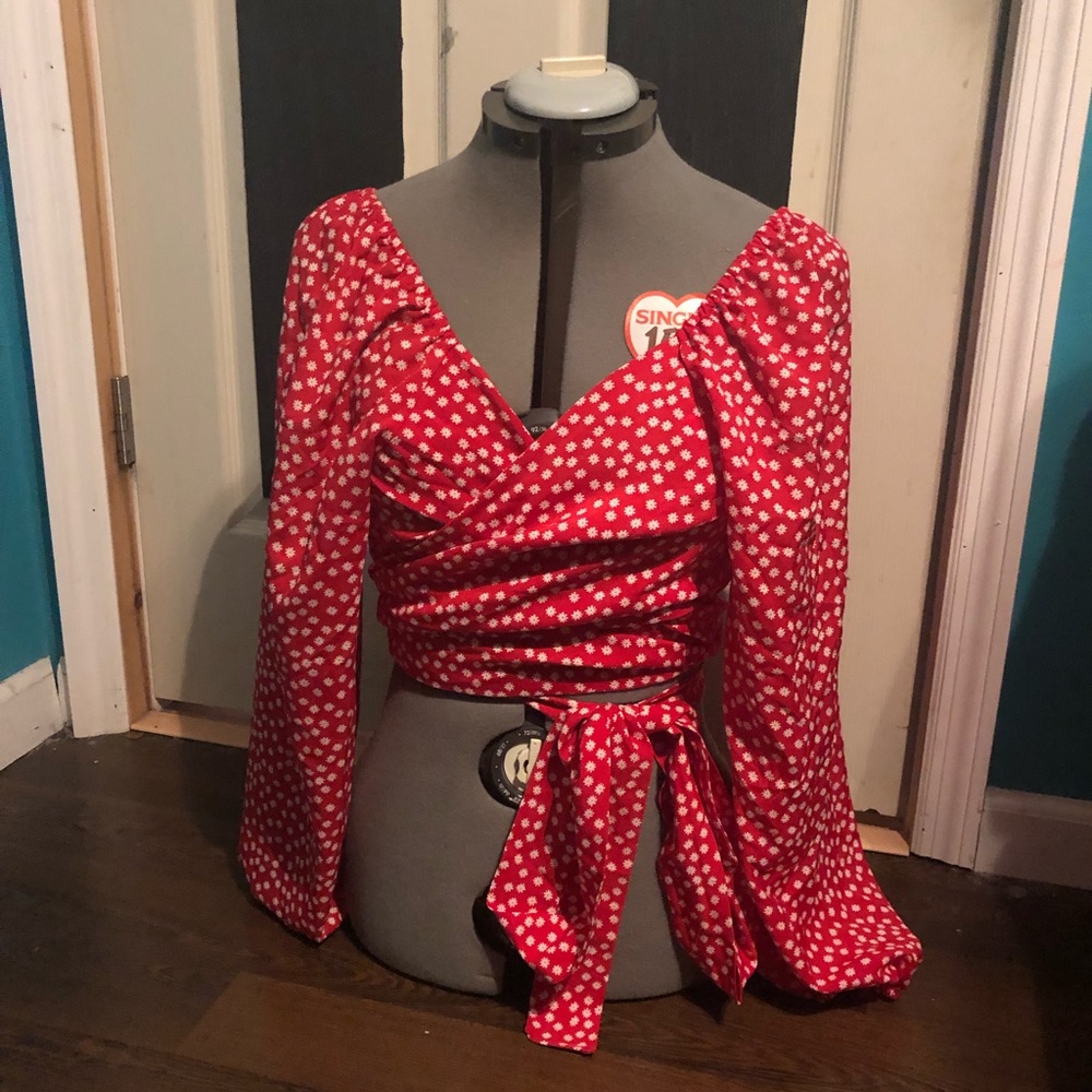 Wrap around shirt